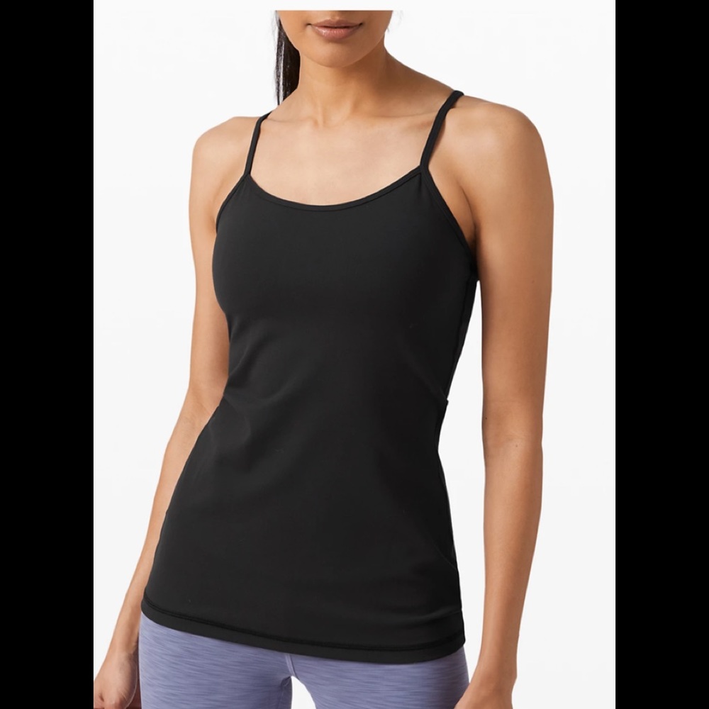 Lululemon Power Y Black Women’s Tank Top Size 8